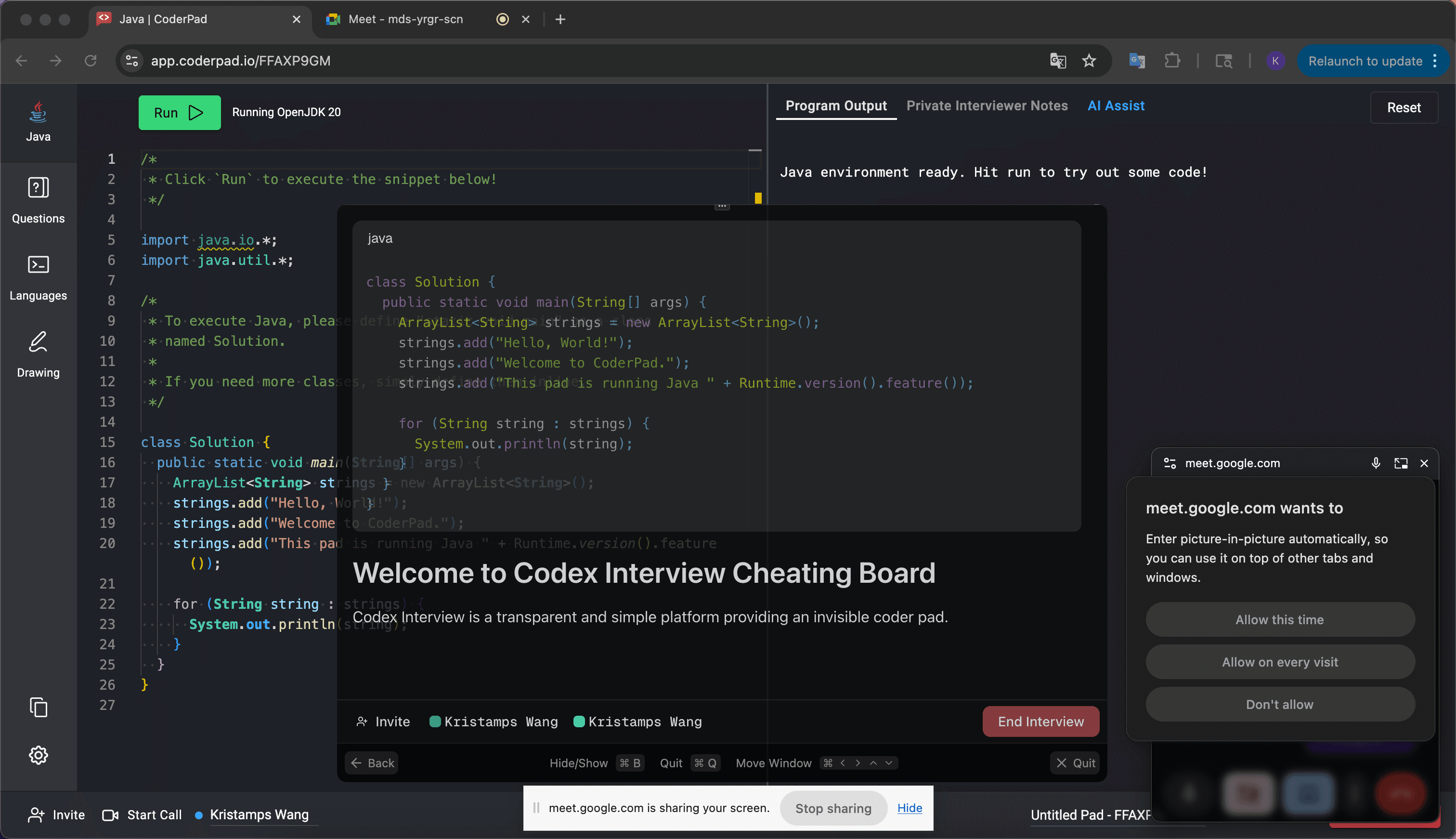Your Coding Pad